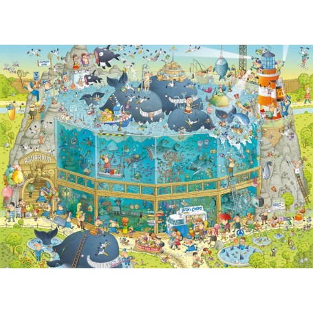 Puzzle Heye habitat oceanico da 1000 pezzi - Heye