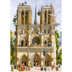 Puzzle Heye vive Notre Dame! 1000 pezzi Heye - 1