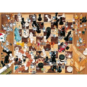 Puzzle Heye 1000 pezzi in bianco o nero Heye - 1