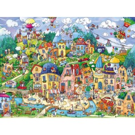 Puzzle Heye persone felici di 1500 pezzi Heye - 1