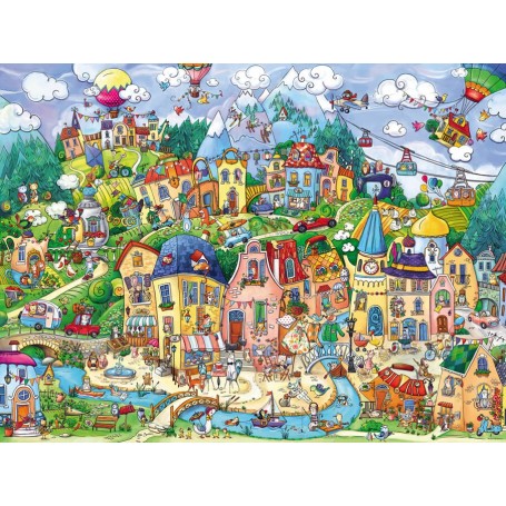 Puzzle Heye persone felici di 1500 pezzi - Heye
