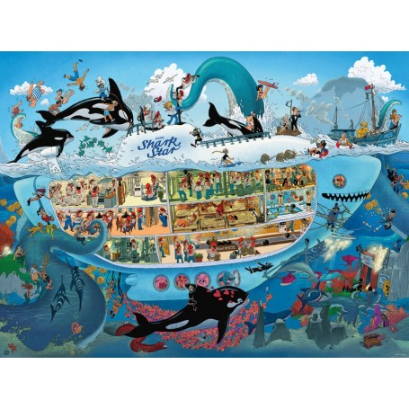 Puzzle Heye divertimento subacqueo da 1500 pezzi - Heye