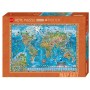 Puzzle Heye incredibile mappa del mondo del 2000 - Heye