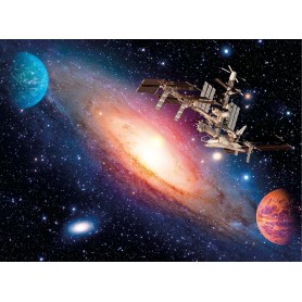 Puzzle Clementoni stazione spaziale internazionale da 500 pezzi Clementoni - 1
