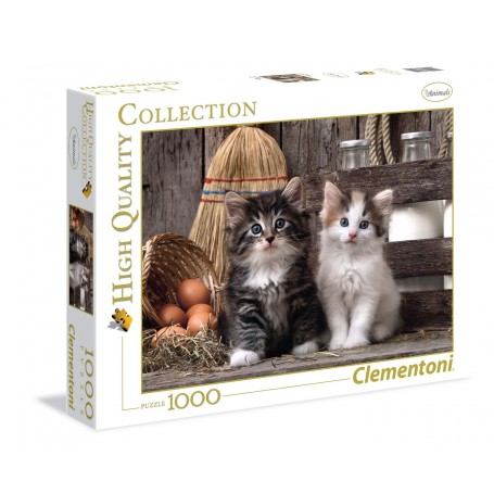 Puzzle Clementoni gattini da 1000 pezzi Clementoni - 1