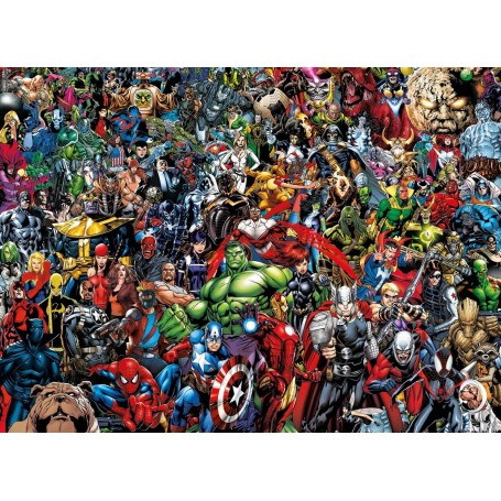 Puzzle Clementoni Avengers da 1000 pezzi impossibili - Clementoni