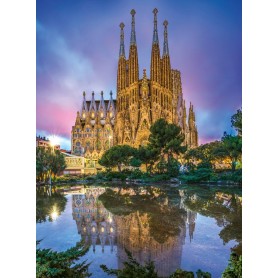 Puzzle Clementoni Sagrada Familia, Barcellona 500 Pezzi Clementoni - 1