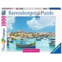 Puzzle Ravensburger Mediterraneo Malta 1000 pezzi - Ravensburger