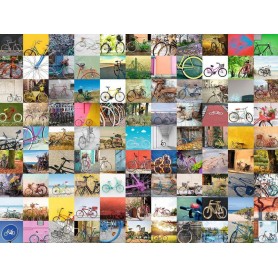 Puzzle Ravensburger 99 biciclette e più di 1500 pezzi Ravensburger - 1