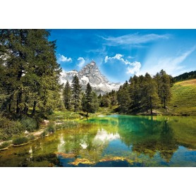 Puzzle Clementoni Il Lago Blu di 1500 Pezzi Clementoni - 1