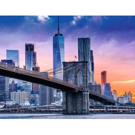 Puzzle Ravensburger da Brooklyn a Manhattan 2000 Pieces Ravensburger - 1
