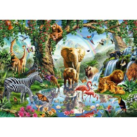 Puzzle Ravensburger avventure nella giungla da 1000 pezzi Ravensburger - 1