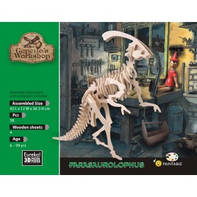 Il Parasaurolophus di Gepetto Modello 38 Pezzi - Eureka! 3D Puzzle