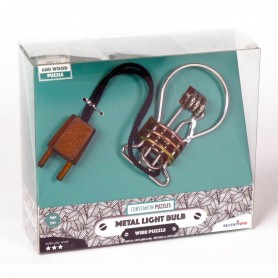 Rompicapo In Metallo lampadina Eureka! 3D Puzzle - 1