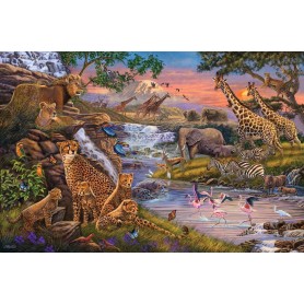 Puzzle 2000 Pezzi Animali Selvatici - Ravensburger - La Giraffa