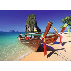 Puzzle Ravensburger Phra Nang Beach, Krabi Thailandia 1000 pezzi Ravensburger - 1