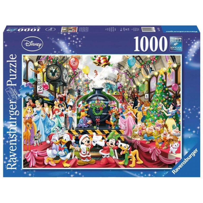 Puzzle Ravensburger Natale Disney 1000 Pezzi 