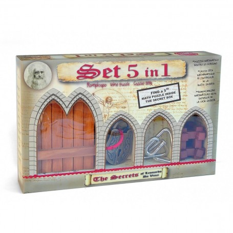Mix Leonardo Set Serie 5 in 1 Logica Giochi - 1