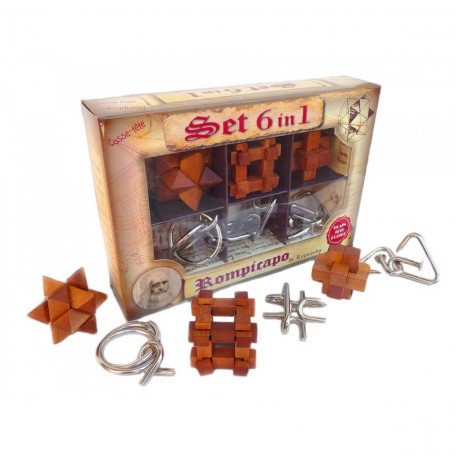 Logica Giochi Art. Keys Of Shanghai - Metal / Alloy Puzzle - Cast Puzzle - Diffi