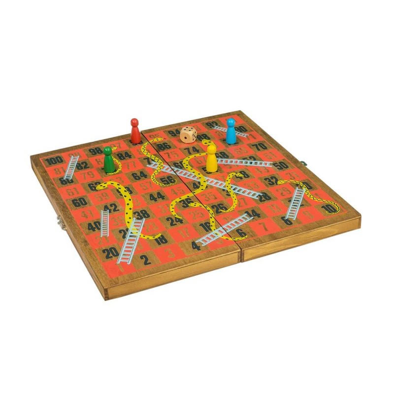 Gioco Da Tavolo Magnetico Scale E Serpenti (Snakes And Ladders) Per Bambini E Famiglia