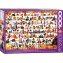 Puzzle Eurographics 1000 pezzi animali domestici di Halloween - Eurographics