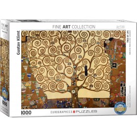 Puzzle Eurographics albero della vita di Klimt di 1000 pezzi Eurographics - 1