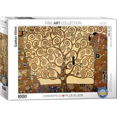 Puzzle Eurographics albero della vita di Klimt di 1000 pezzi - Eurographics