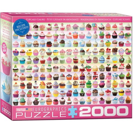 Puzzle Eurographics Cupcakes 2000 Pezzi - Eurographics