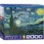 Puzzle Eurographics Van Gogh Notte stellata di 2000 pezzi - Eurographics
