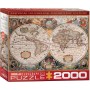 Puzzle Eurographics mappa del mondo antico del 2000 - Eurographics