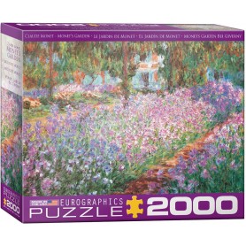 Puzzle Eurographics monet garden di Claude Monet del 2000 Eurographics - 1