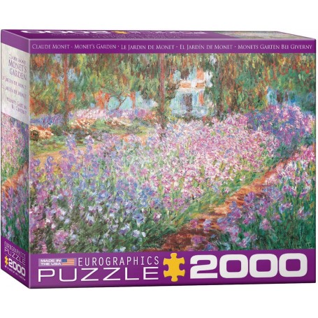 Puzzle Eurographics monet garden di Claude Monet del 2000 - Eurographics