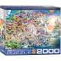 Puzzle Eurographics 2000-Piece Fantasy Unicorn - Eurographics