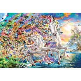 Puzzle Eurographics 2000-Piece Fantasy Unicorn Eurographics - 1