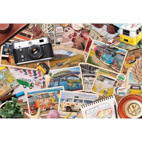 Puzzle Eurographics Volkswagen Van da 550 pezzi Eurographics - 1