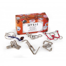 Pack 6 in 1 Metal - Traveller Series - Logica Giochi