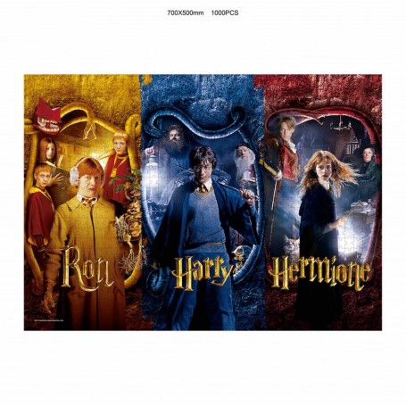 Puzzle Sdgames Ron, Harry e Hermione 1000 Pezzi SD Games - 1