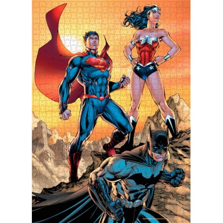 Puzzle Sdgames Batman, Superman e Wonder Woman 1000 Pezzi SD Games - 1