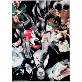 Puzzle Sdgames Batman Enemies 1000 pezzi SD Games - 1