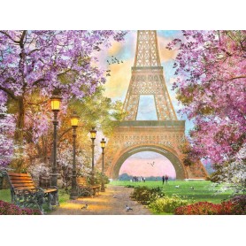 Puzzle Ravensburger 'amore a Parigi di 1500 pezzi Ravensburger - 1