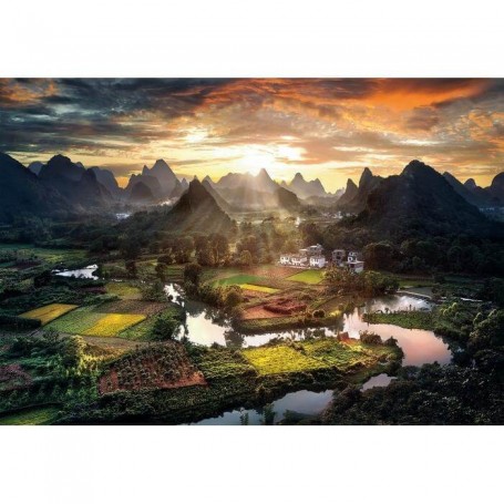 Puzzle Clementoni 2000-Piece View of China Clementoni - 1