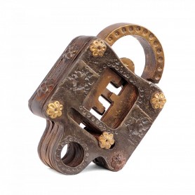 Lucchetto vuoto in metallo Constantin - 1