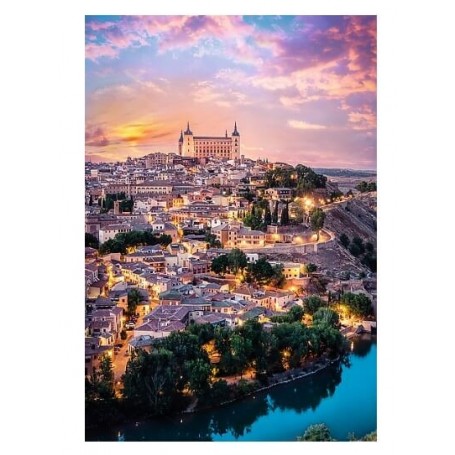 Puzzle Trefl vista della città di Toledo, Italia di 1500 pezzi Puzzles Trefl - 1