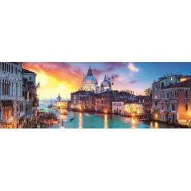 Puzzle Trefl Grand Canal Panorama, Venezia di 1000 pezzi Puzzles Trefl - 1