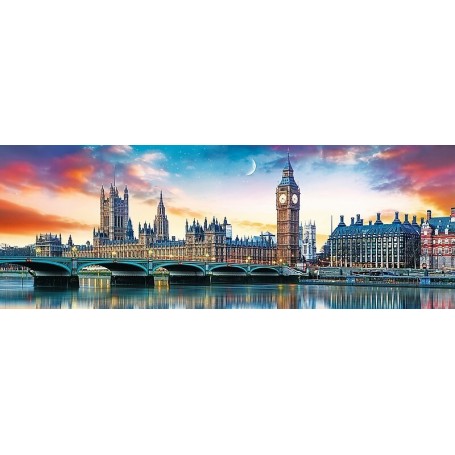 Puzzle Trefl Panorama Big Ben e Palazzo di Westminster da 500 pezzi