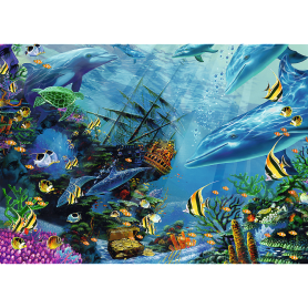 Puzzle Trefl tesoro nascosto di 500 pezzi Puzzles Trefl - 1