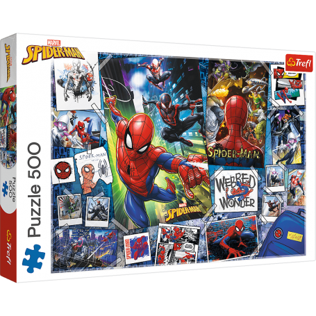 Puzzle Trefl Marvel Spiderman 500 Pezzi 