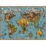 Puzzle Ravensburger mondo delle farfalle da 500 pezzi Ravensburger - 1