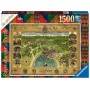 Puzzle Ravensburger mappa hogwarts da 1500 pezzi Ravensburger - 2