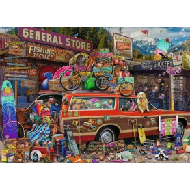 Puzzle Ravensburger vacanza in famiglia di 1000 pezzi Ravensburger - 1